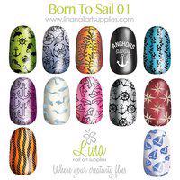 Born To Sail 01 Lina Nail Art